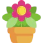 Flower pot icon 64x64