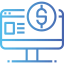 Online banking icon 64x64