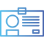 Id card icon 64x64
