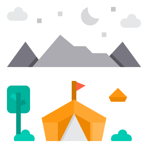 Camping icon