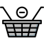 Shopping basket icon 64x64