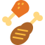 Fried chicken icon 64x64