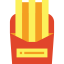 French fries icon 64x64