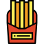 French fries icon 64x64