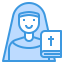 Nun icon 64x64