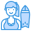 Surfer icon 64x64