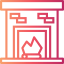 Fireplace icon 64x64
