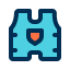 Bulletproof vest icon 64x64