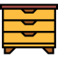 Chest of drawers icon 64x64