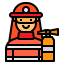 Firefighter icon 64x64