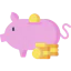 Piggy bank 图标 64x64