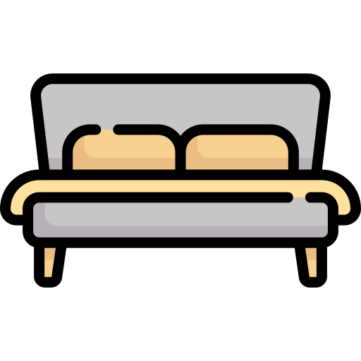 Double bed icon