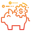Piggy bank icon 64x64