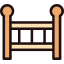 Baby crib icon 64x64