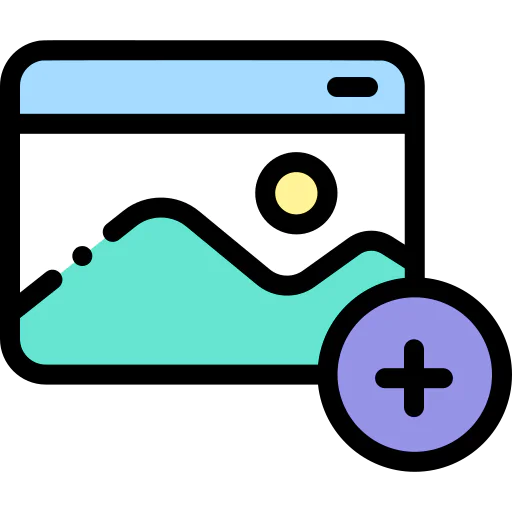 Add image icon