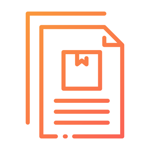 Delivery note icon