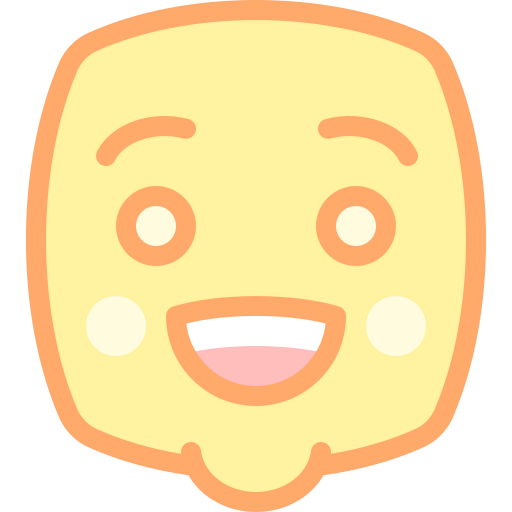 Smiling icon