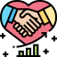 Handshake icon 64x64