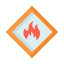 Flammable icône 64x64