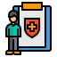 Health insurance icon 64x64