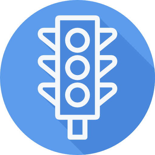 Traffic light icon