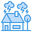 Natural disaster icon 64x64
