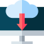 Cloud download ícone 64x64