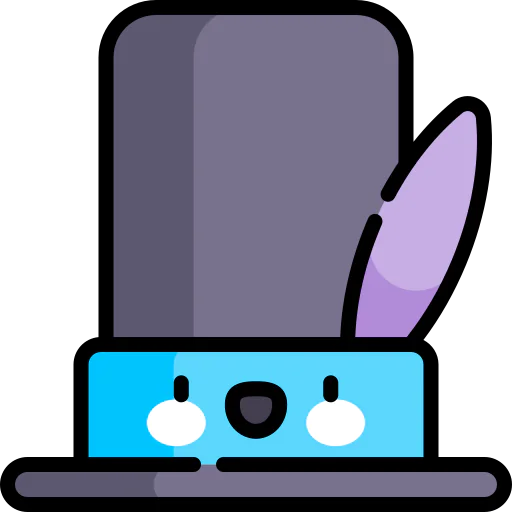 Top hat icon