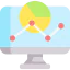 Line graph icon 64x64