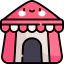 Circus tent icon 64x64