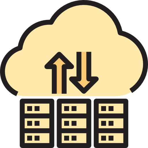 Cloud computing icon