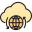 Cloud computing ícone 64x64