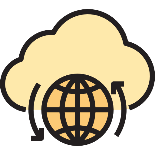 Cloud computing ícone