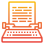 Typewriter icon 64x64