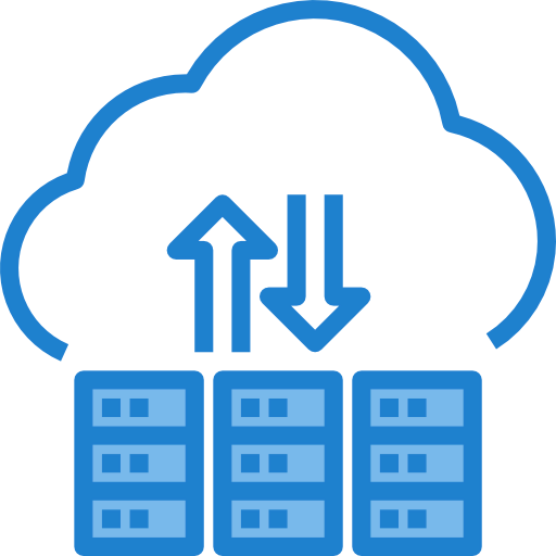 Cloud computing icon