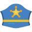 Police hat icon 64x64