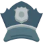 Police hat icon 64x64