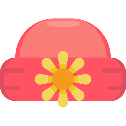 Winter hat icon