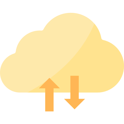 Cloud computing ícono