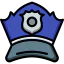 Police hat icon 64x64