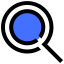 Magnifying glass icon 64x64