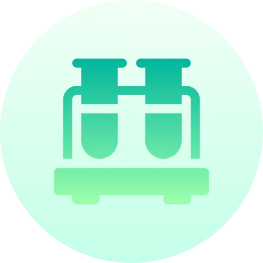 Test tubes icon