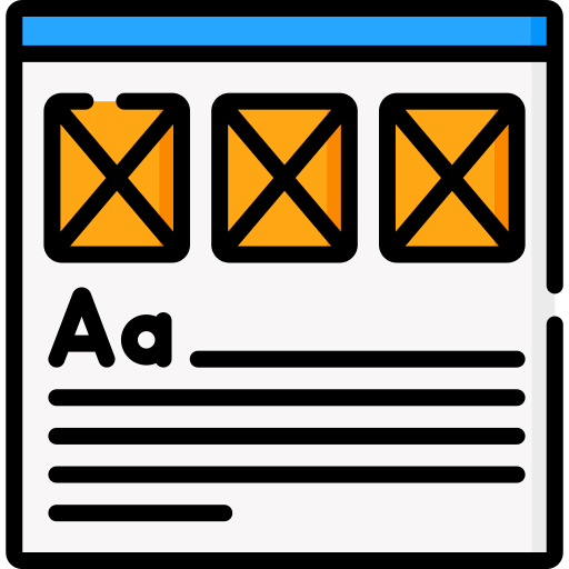 Wireframe icon