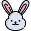 Easter bunny icon 64x64
