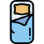 Sleeping bag icon 64x64