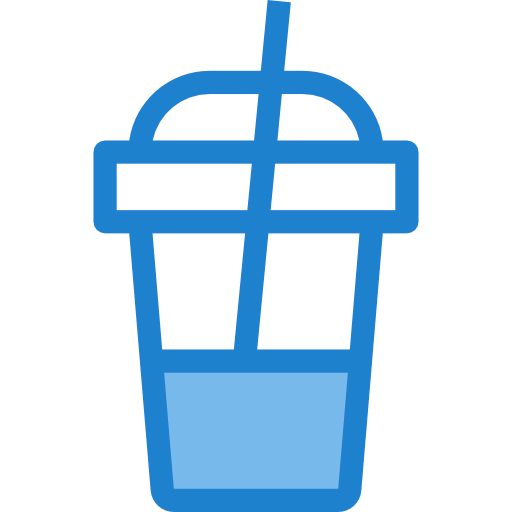 Ice coffee icon