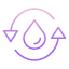 Water cycle icon 64x64