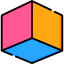 3d cube icon 64x64