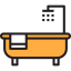 Bathtub icon 64x64