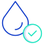 Clean water icon 64x64